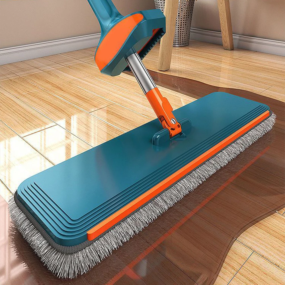 Hand Free Mop For Home Dry And Wet Microfiber Mop For Bathroom