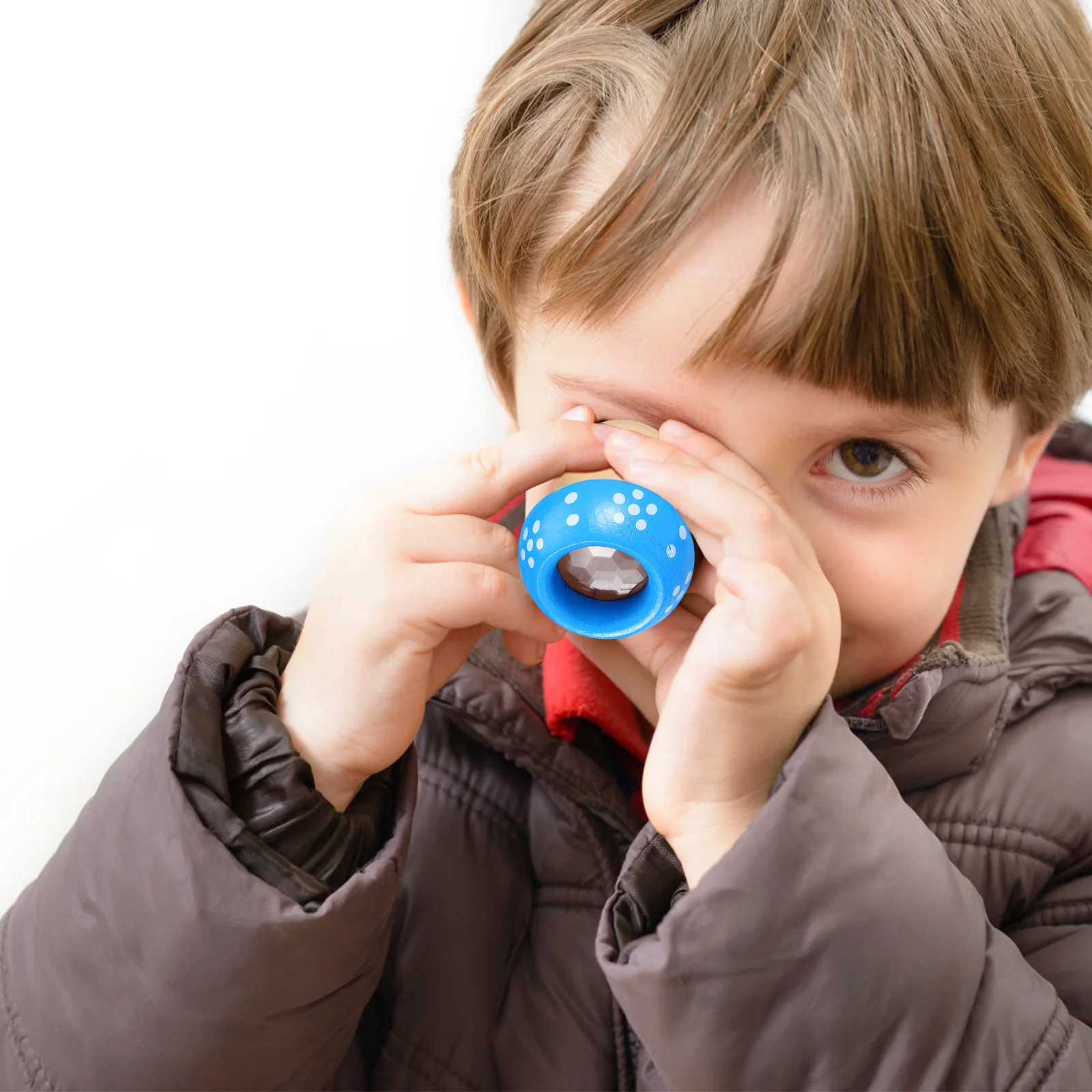 กล้องคาไลโดสโคปรูปเห็ด 2 ชิ้น ของเล่นหมุนได้สำหรับเด็ก เสริมสร้างพัฒนาการด้านการเรียนรู้ เหมาะสำหรับเป็นของชำร่วยในงานปาร์ตี้ ของขวัญชิ้นเล็ก