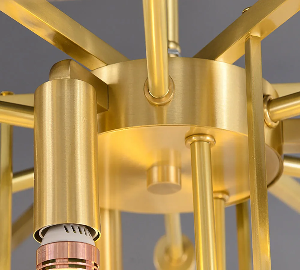 Natural Marble LED Dimmable Gold Silver