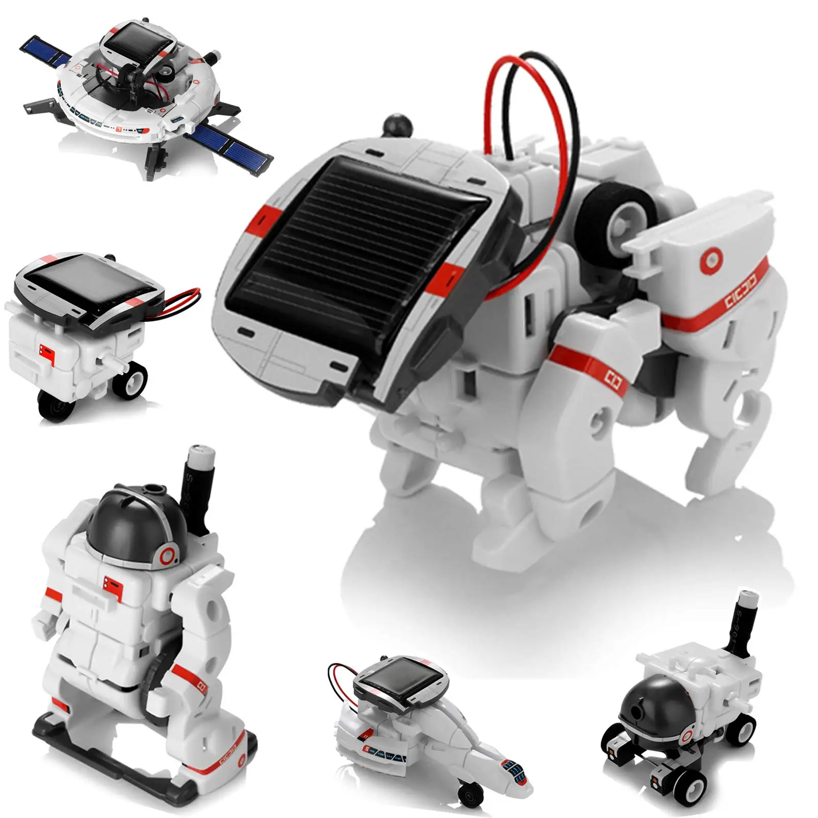 Robot solare giocattoli educativi tecnologia kit scientifici sviluppo di apprendimento giocattolo Fantasy scientifico per bambini bambini ragazzi