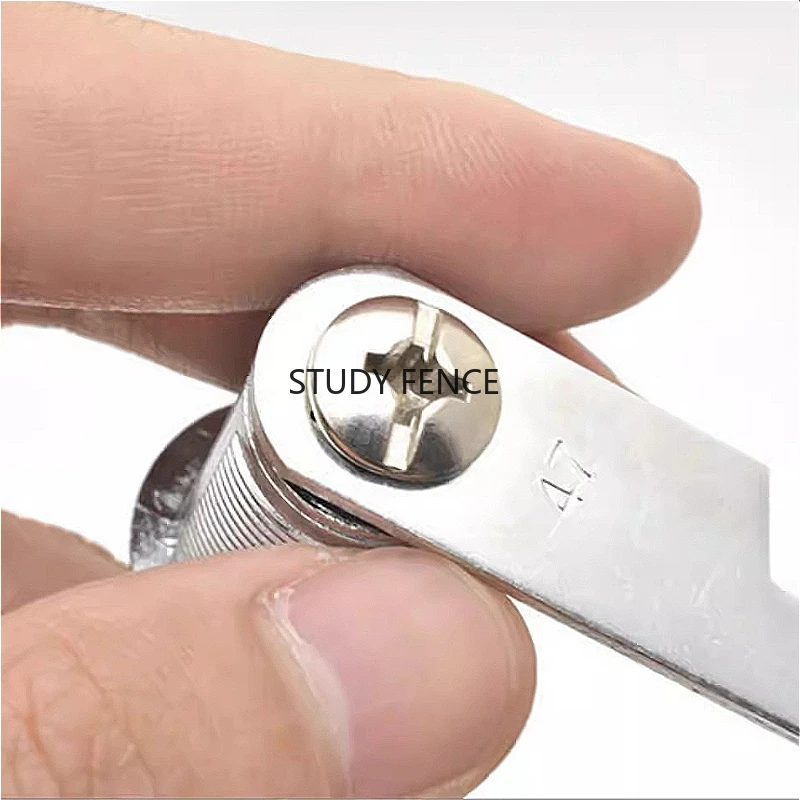 Zinc Alloy Locker Lock Office Filing Cabinet Lock Mailbox/locker Lock with A Key Household Hardware Accessories 16/20/25/30mm