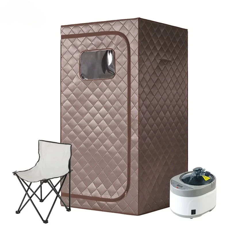 Portable Portable Steam Sauna With W Steam generation And distance Timer Fumigation Sauna Box for Home bath And Hydrotherapy