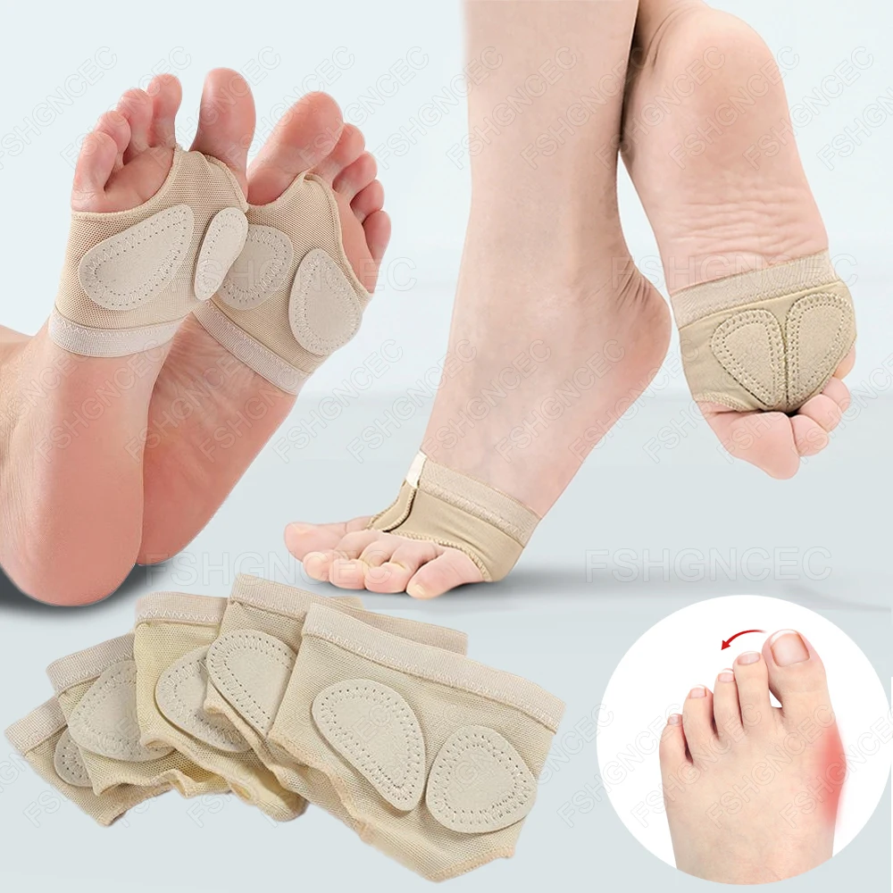 Forefoot Socks Women Belly Ballet Half Shoes Pads Soft Sole Paw Dance Feet Protection Toe Pad Well Foot Care Shoe Cushion