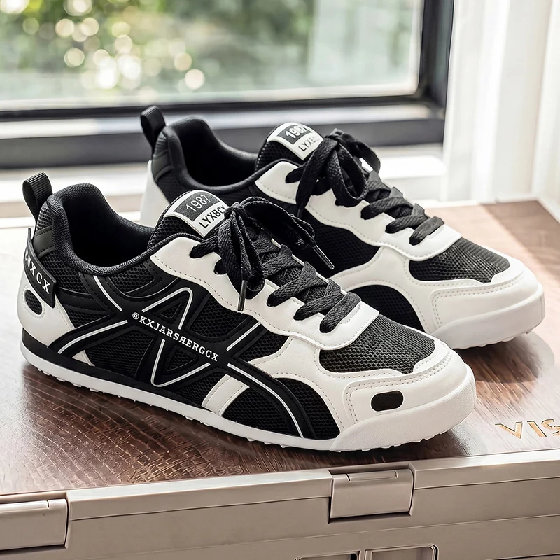 Summer Casual Thick Soled Men's Shoes Soft and Comfortable Non-slip Outdoor Fashion Board Shoes Casual Shoes Men's Sports Shoes