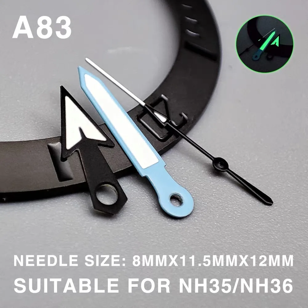 Grün Leuchtende Uhrzeiger Passend für Japan Seiko Submarine NH35 NH36/4R/7S Uhrwerk Gehäuse Zifferblatt Modifikationsteile – Detail 6