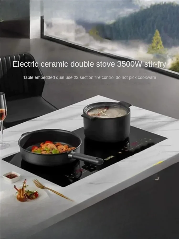 Electromagnetic Stove Embedded Electric Ceramic Stove Dual Stove