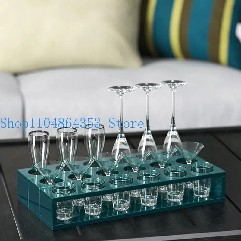 652F Resin Casting Molds Storage Silicone Mould Epoxy Silicone Mould for DIY 6-Cavity