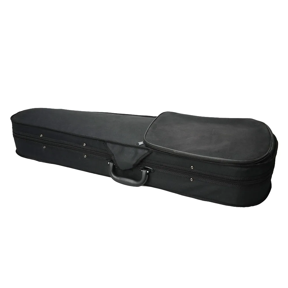 

Durable Cloth Fluff Triangle Shape Violin Box with Silver Gray Lining, Especially Designed for 4/4 Violins, Durable Long-lasting