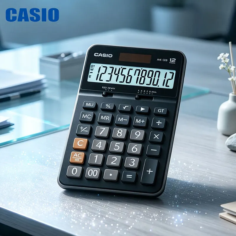 Casio AX-12B/MX-12B/MX-120B/AX-120B/DJ-120D Prevent error press large key business finance desktop computer thin business