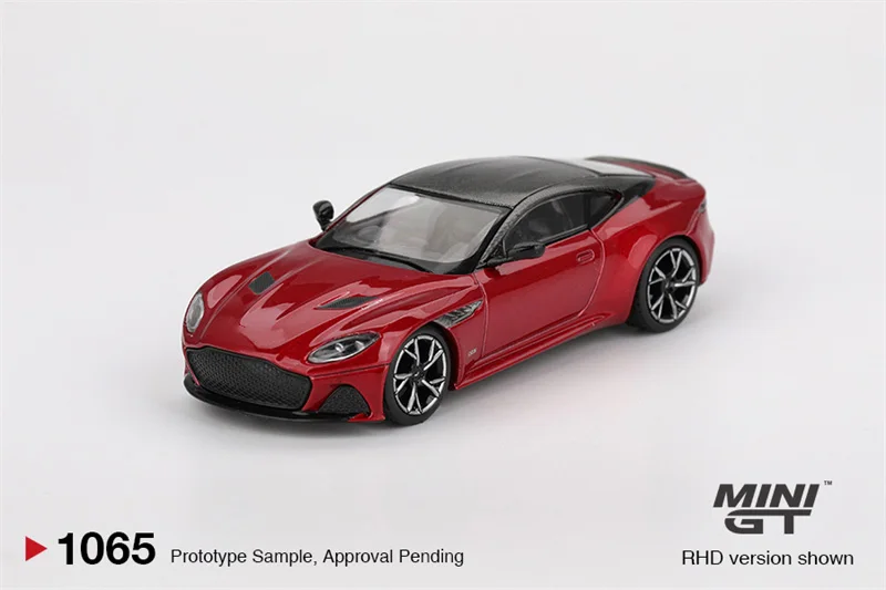 

MINI GT 1:64 DBS Hyper Red LHD MGT01065-CH Diecast Collector's Vehicle Model Car gift