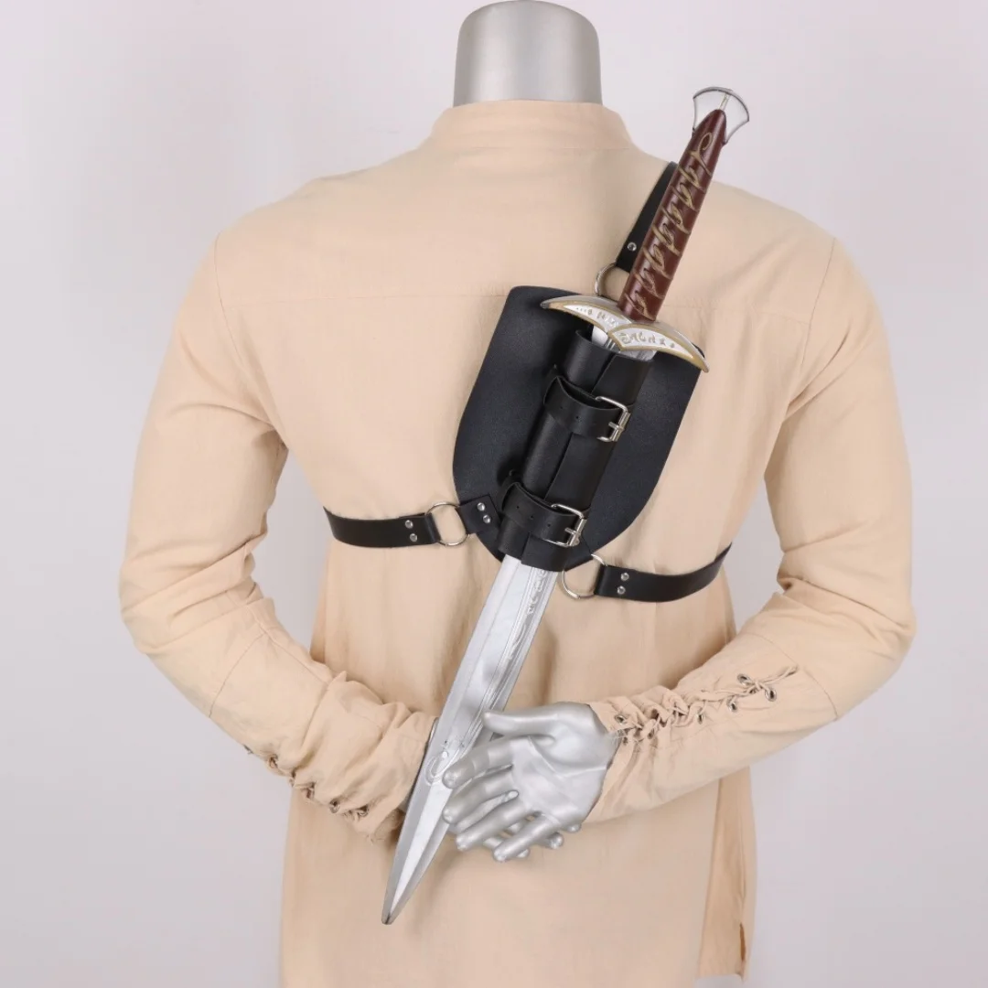 الفايكنج نايت البخار بو الجلود السيف حزام عصر النهضة الملحقات فستان الهالوين الدعائم