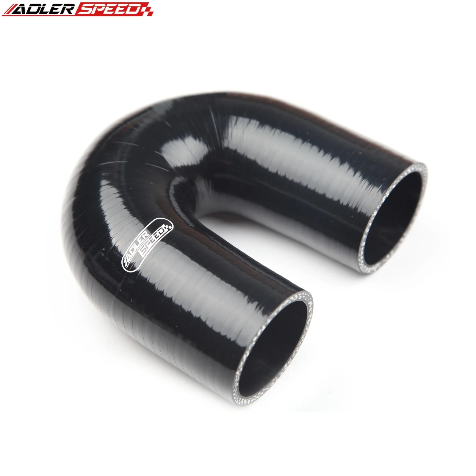 a+70mm 57mm 63mm 76mmID 180Degree Silicone Reducer Hose Silicone Hose Coupler Intercooler Tube for Car Intercooler Intake Piping