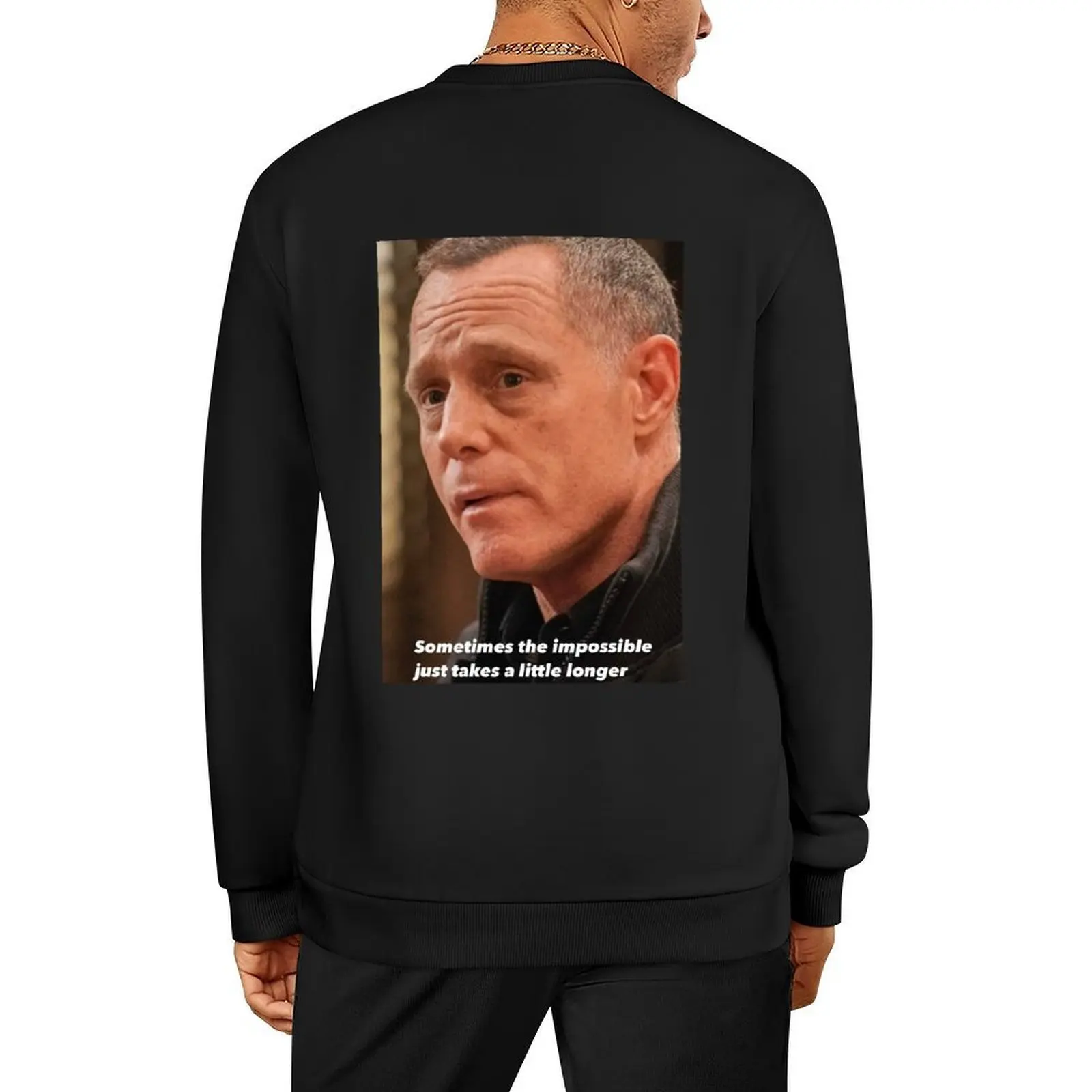 

Jason Beghe Sometimes The Impossible Pullover men's sweat-shirt set mens designer clothes men's clothing new in sweatshirts