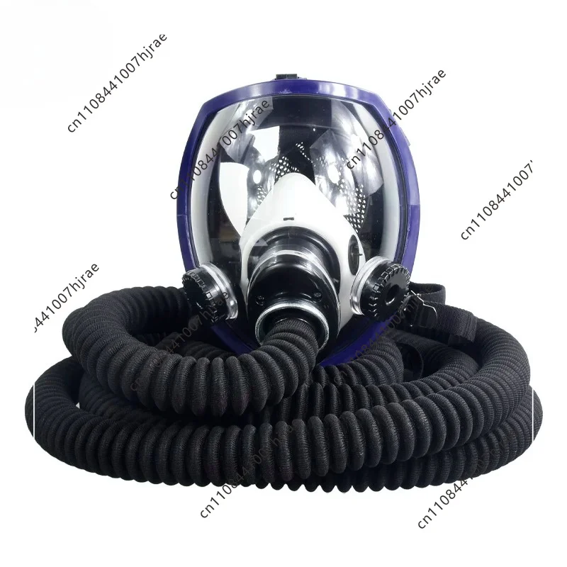 4009 spherical long tube full mask 5m 10m respirator air protective mask long airway