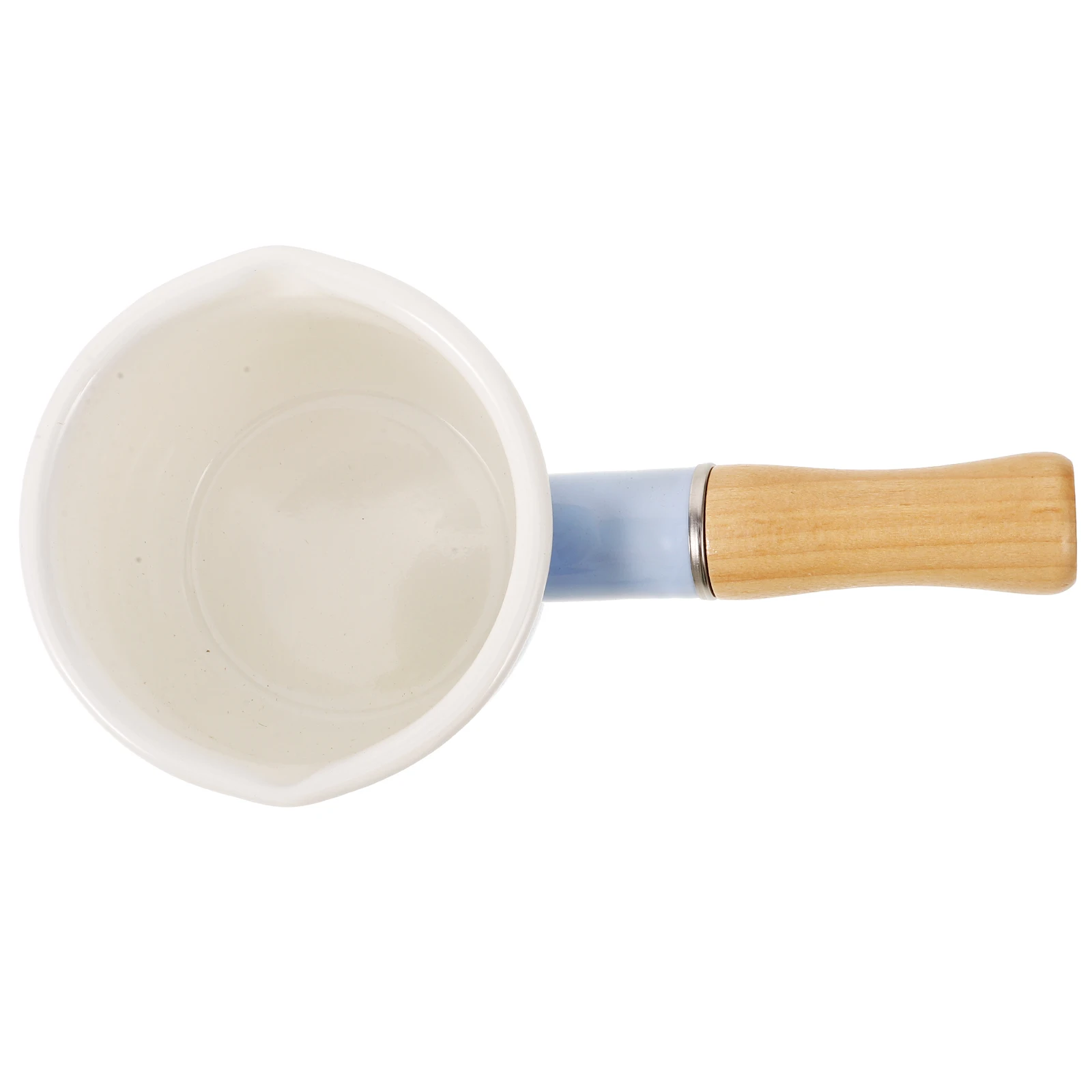 

10CM Grey Milk Pot Small Saucepan for Baby Food Cooking Boiling Pan Mini Butter Melting Perfect for Sauce Gravy Electric Ceramic