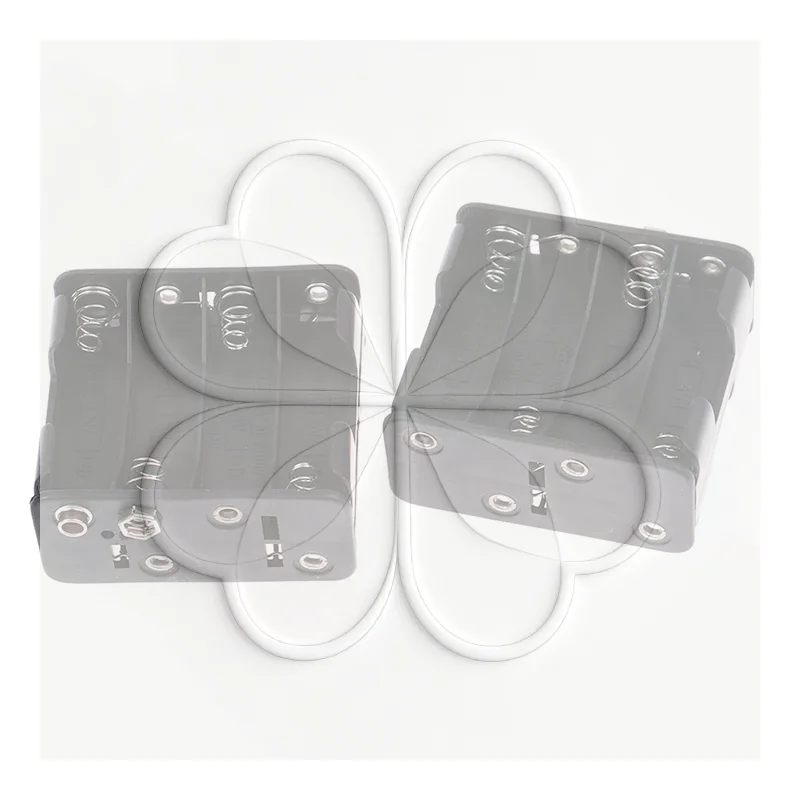 8*AA 12V Battery Clip Slot Storage Holder Box Case With 9V Snap Connector