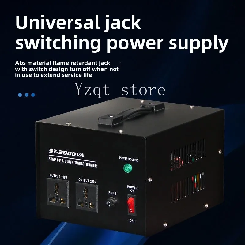 110V liter 220v to 110v lifting voltage conversion transformer Amazon US foreign trade cross-border export