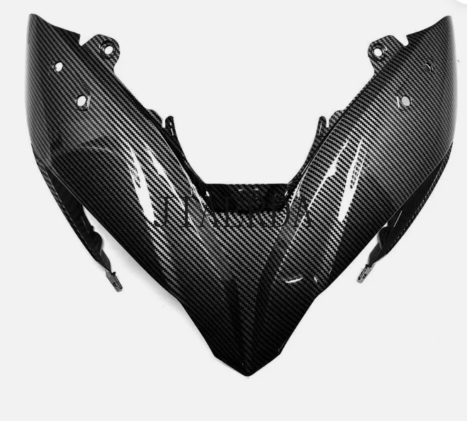 

Передняя передняя фара из углеродного волокна, средний обтекатель для KAWASAKI NINJA 650 2017-2022