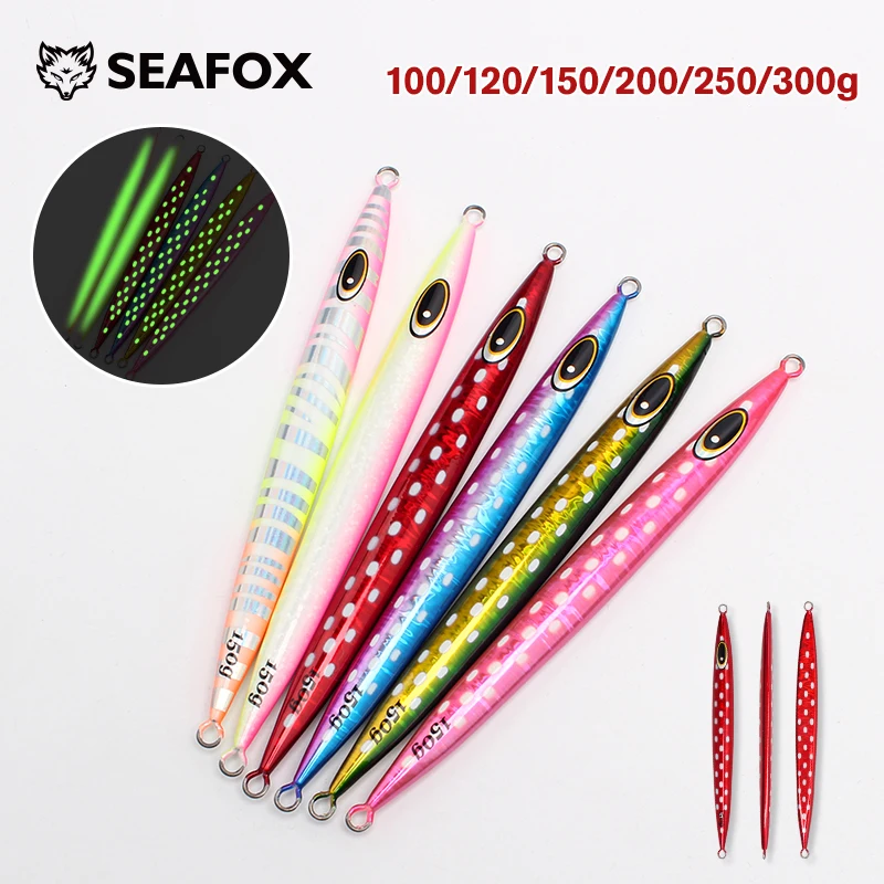 Sexfox Jig Vertical Pesado para Atún – Pesca de Aguas Profundas