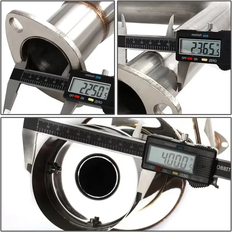 4.5" Catback Exhaust System Muffler for 92-00 EG EK EM Sedan JDM (Does not fit 2-door Hatchback)