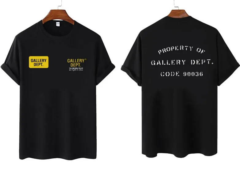 GalleryY Dept 2 Sided T-Shirt, Loose SummerR Chest Letter 2 Si tshirt