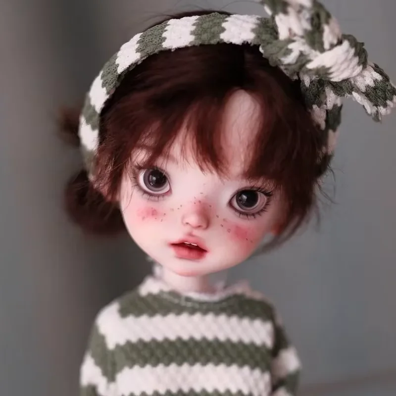 BJD doll 1/6 full set Xiao Kui cute girl beautiful cartoon high-grade resin toy birthday gift doll in discount with movable