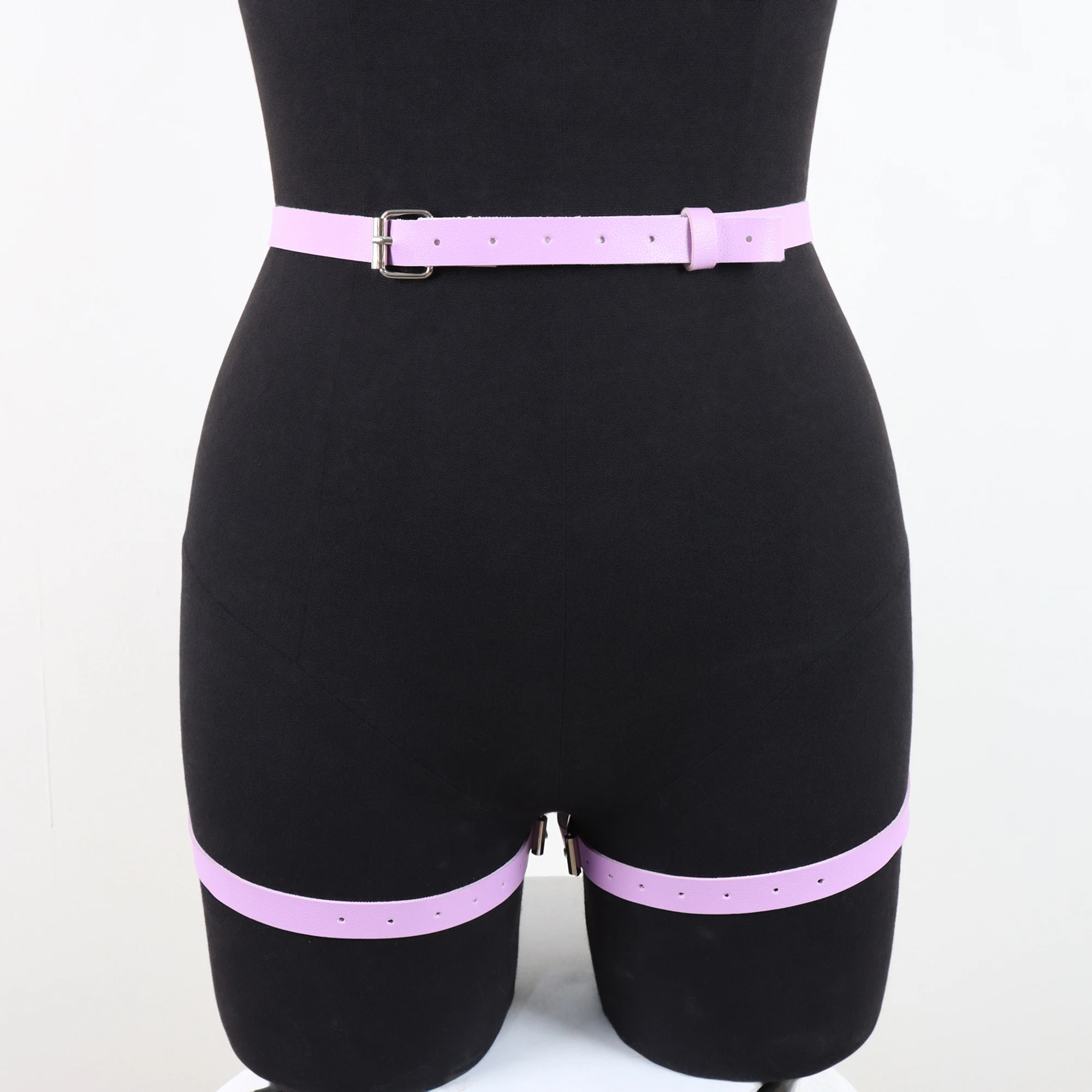 Kadın Mor PU Deri Fiyonklu Jar - Leather Work Harness incelemesi ve fiyatı