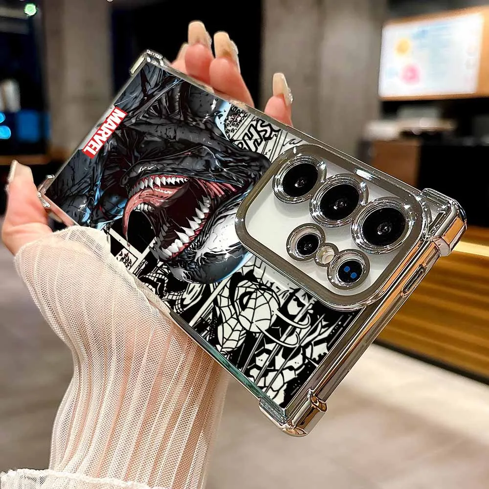 مارفل فينوم لسامسونج A73 A56 A55 A54 A53 A52 A51 A36 A35 A34 A33 A32 A31 A26 A25 A24 A23 A22 جراب هاتف #5