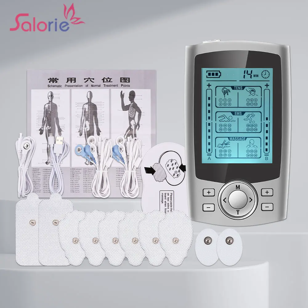 

36 Modes Tens unit Slimming Mahine Pain Relief EMS Muscle Stimulation Training Apparatus Body Massage Physical Therapy Device