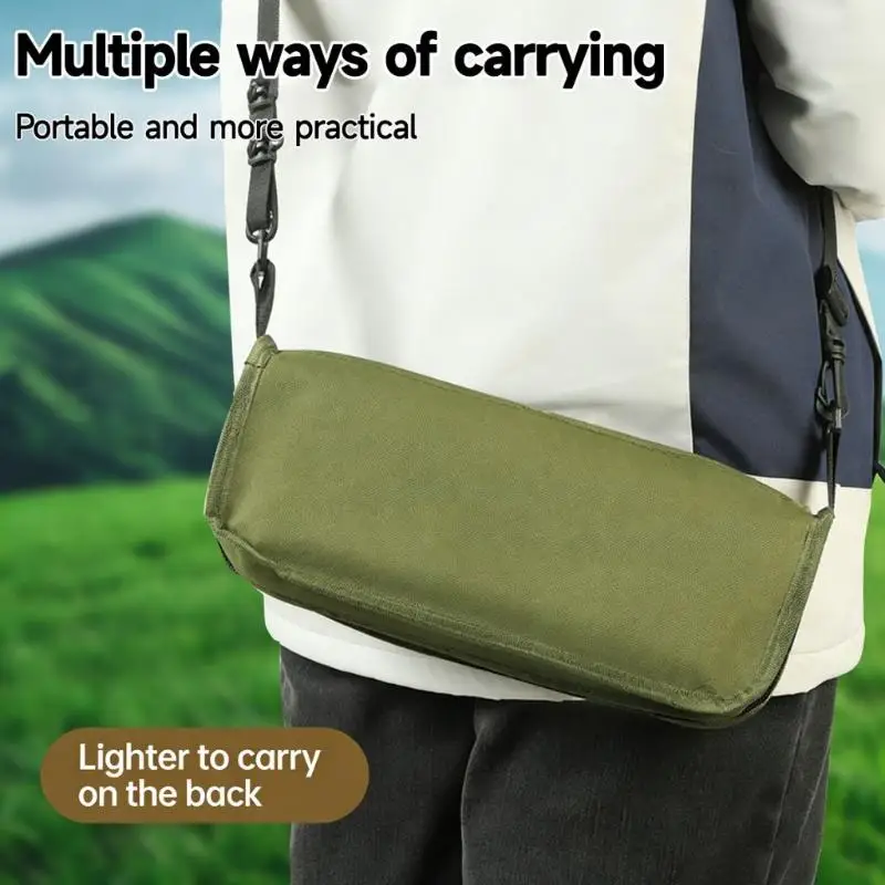 Portable Customizable Folding Mini Stool Made Of Oxford Fabric And Carbon Steel