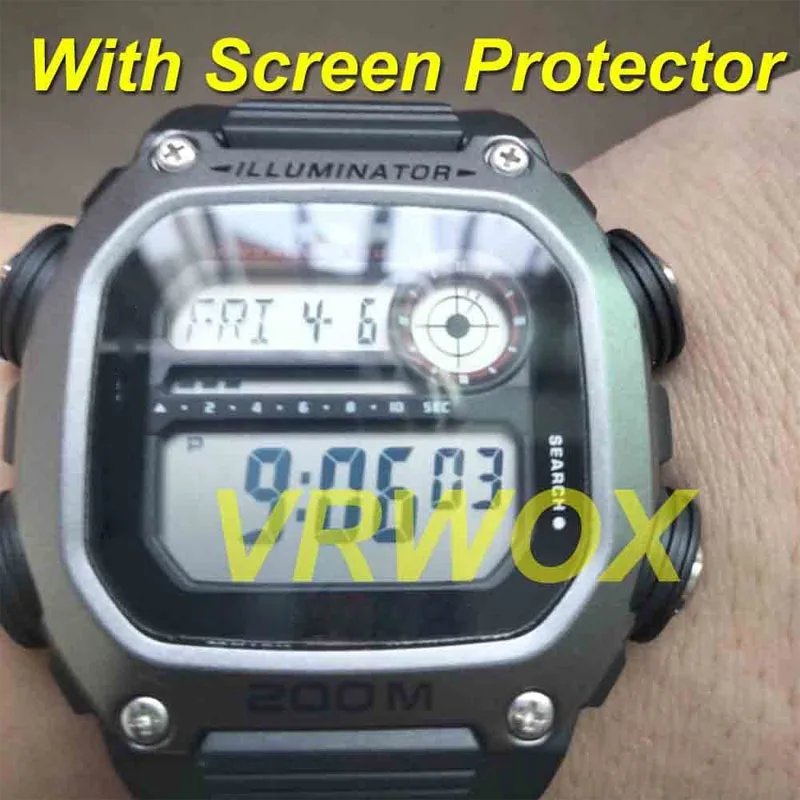 Protector For  DW-291 GBD-200 B5000 GBX-100 GX-56 DW-5600 GW-B5600 GW-M5610 TPU HD Clear Anti-Scratch Nano Screen Protector