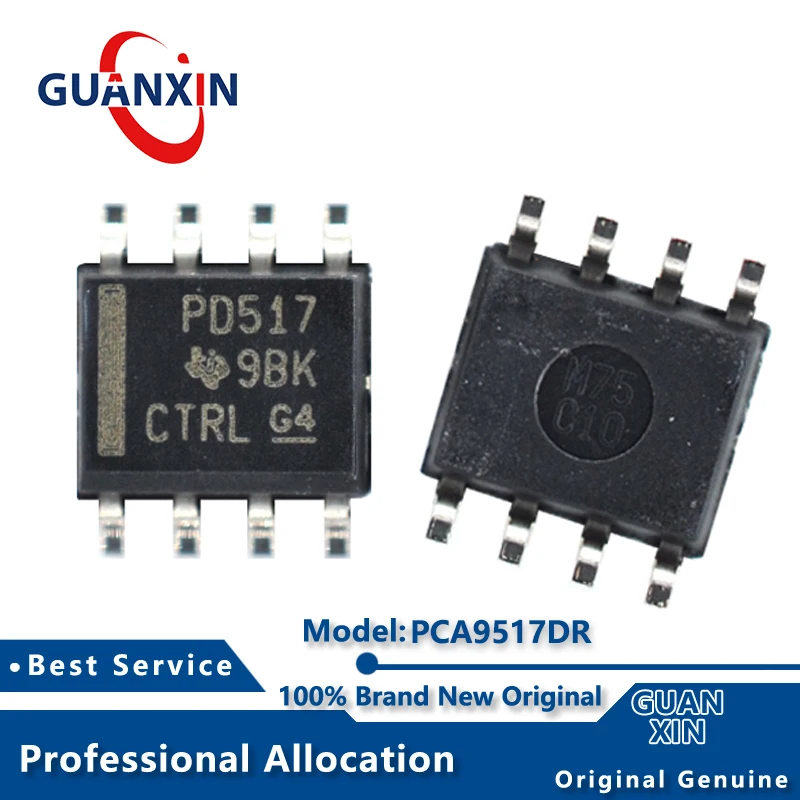 

100% New PCA9517DR PCA9517D Marking PD517 SOP-8 PCA9517