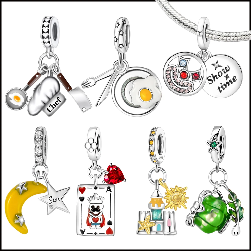 2025-nova-chegada-cor-prata-poker-castelo-utensilio-de-cozinha-pingente-encantos-caber-pan-balancar-senhoras-joias-finas-presente-diy