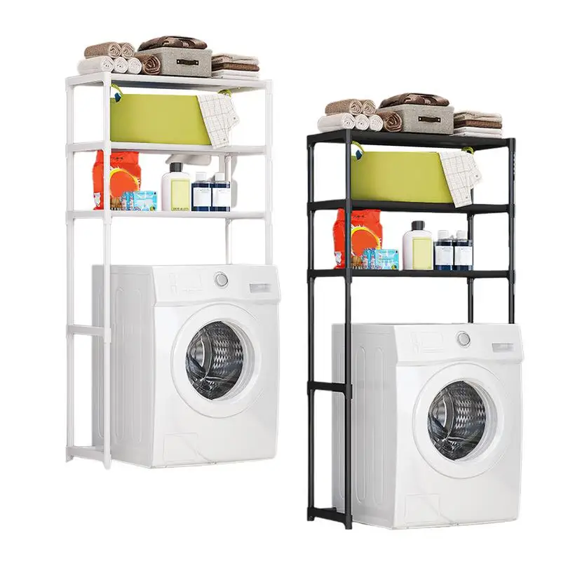 

Washing Machine Storage Rack Bathroom Multi-Layer Storage Rack shower Floor Standing Rack Space Saving Rack Storage Room Rack