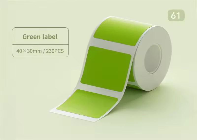 Niimbot B21/B1/B3S Thermal Label Sticker Paper Printable White 20-50mm Width Clothing Tag Commodity Price Food Self-Adhesive - Image 7