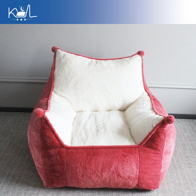 Vacuum Compressed Boneless Sofa, Foldable Fabric Couch Bed for Small Living Room & Apartment, Space Saving, Fast Shipping