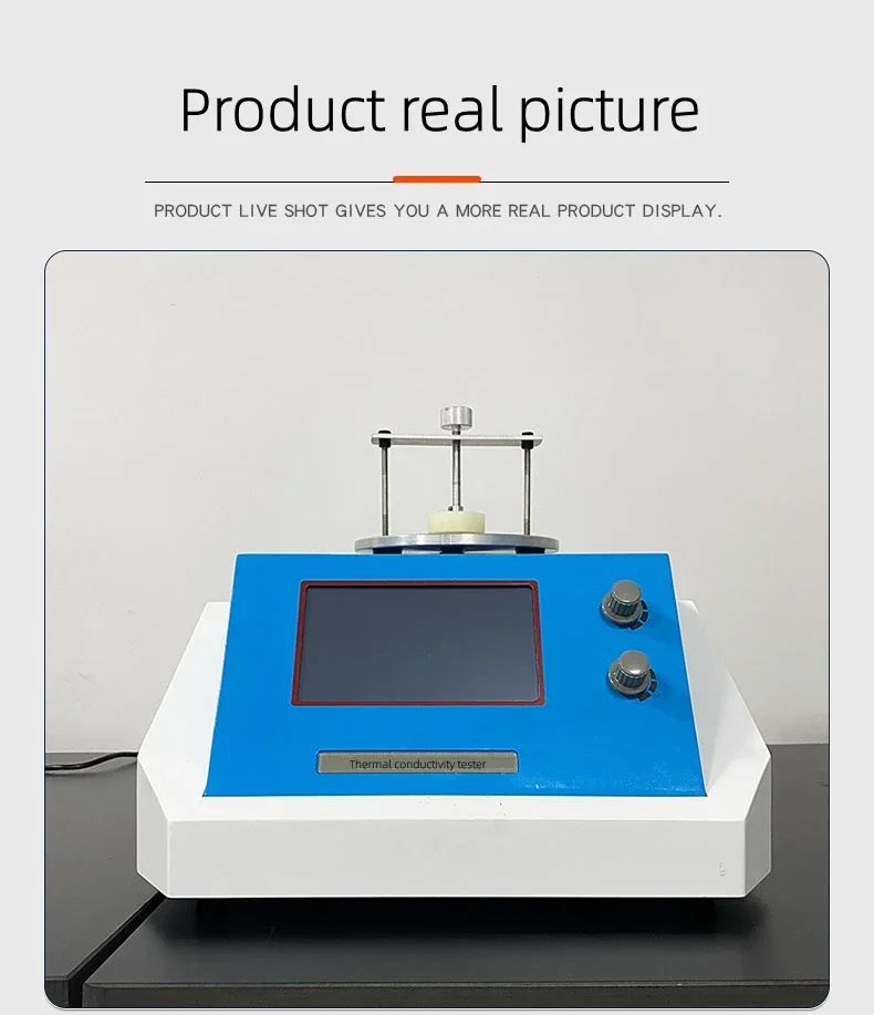 Thermal conductivity tester Refractory plastic foam thermal insulation material thermal resistance instrument