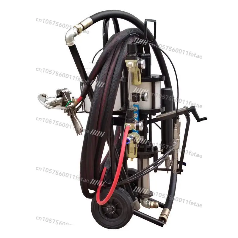 FRP Fiber Spraying Machine High Pressure Airless FRP Spray Gun Pneumatic Sanitary Ware Short Cut Jet Forming Machine