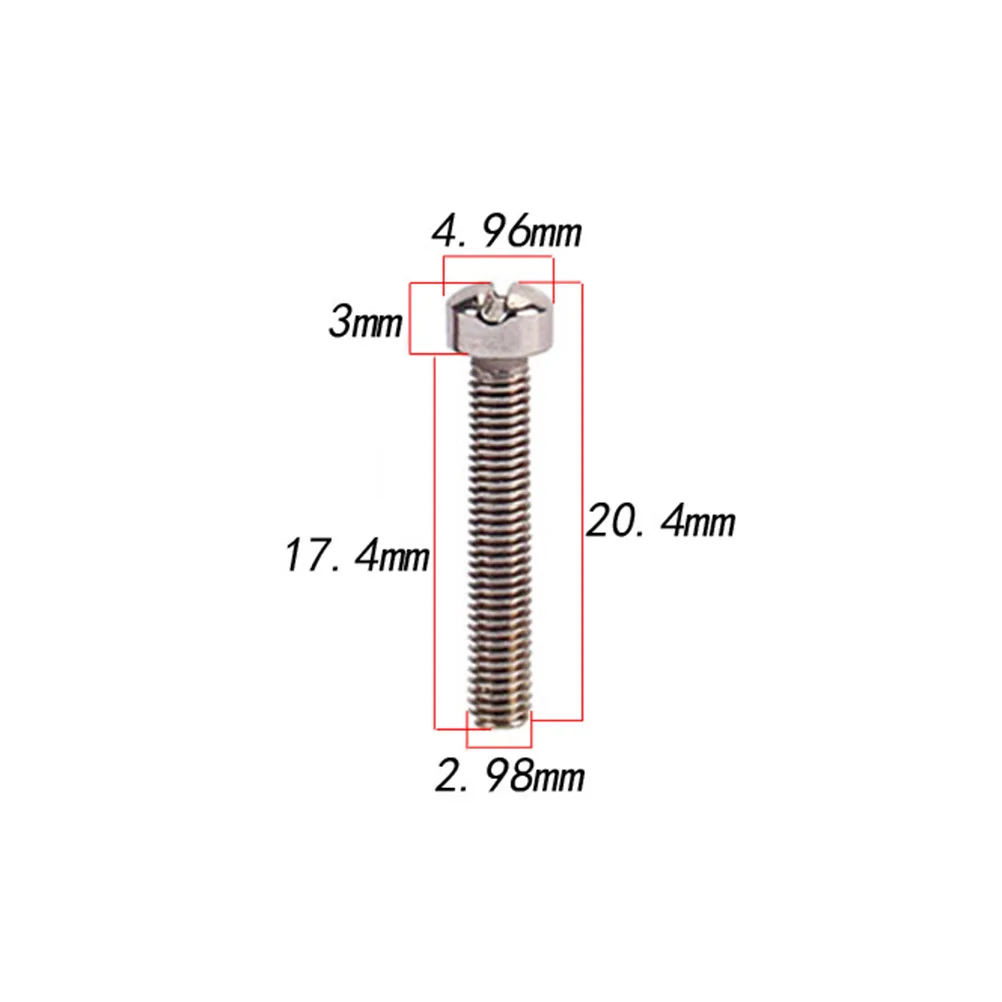 

24pcs Y07 Humbucker Double Coils Pickup Mounting Screws For Electric Fixing Durable High Quality Adjustable Height Mounting