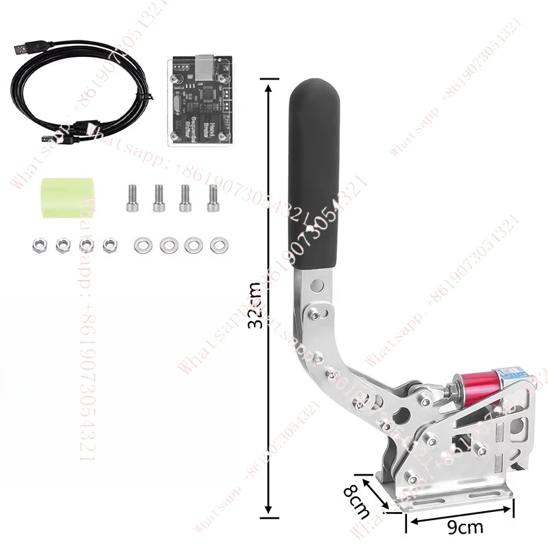 

Гоночный симулятор с ручным тормозом, датчиком веса и рулём для дрифта HE