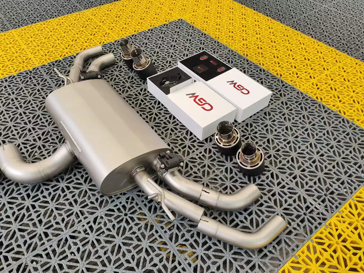 China Manufacturing Factory Wholesale Popular Car Sound Exhaust System for  A3 2.0T 2023+ - view 6