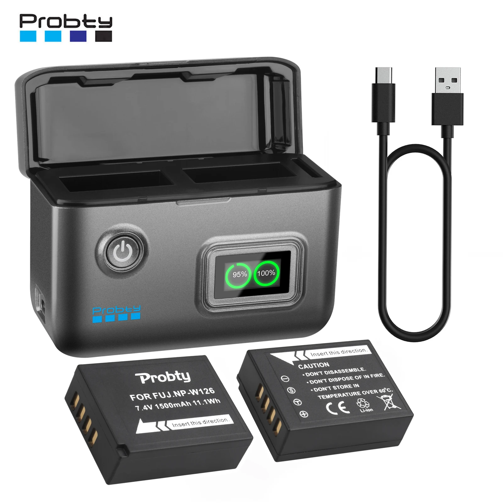 1500Mah NP-W126S Np…