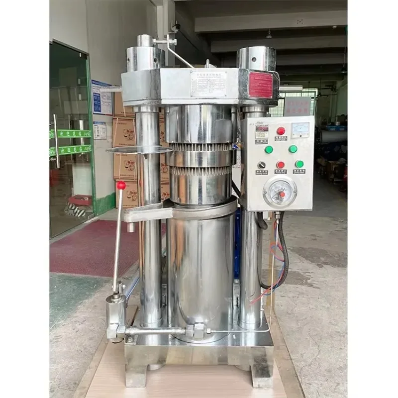 2025 Almond /Olive /Small Cocoa Butter Hydraulic Oil Press Machine Peanut Oil Press