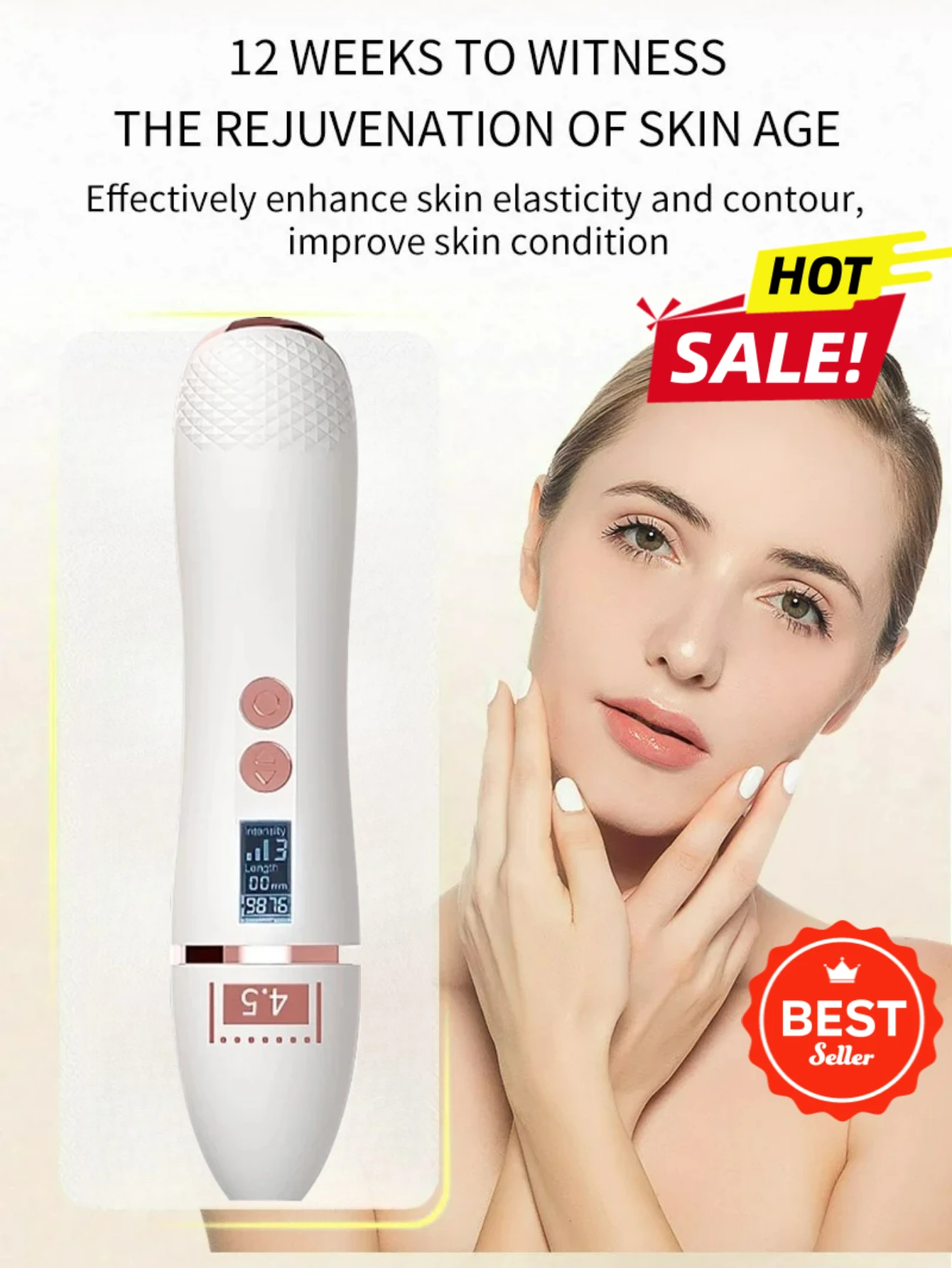 في المنزل 7D HIFU جهاز الرفع للوجه مكافحة الشيخوخة والتجاعيد الحد دقيق الجلد تشديد العين الرقبة الرعاية أداة تدليك #1