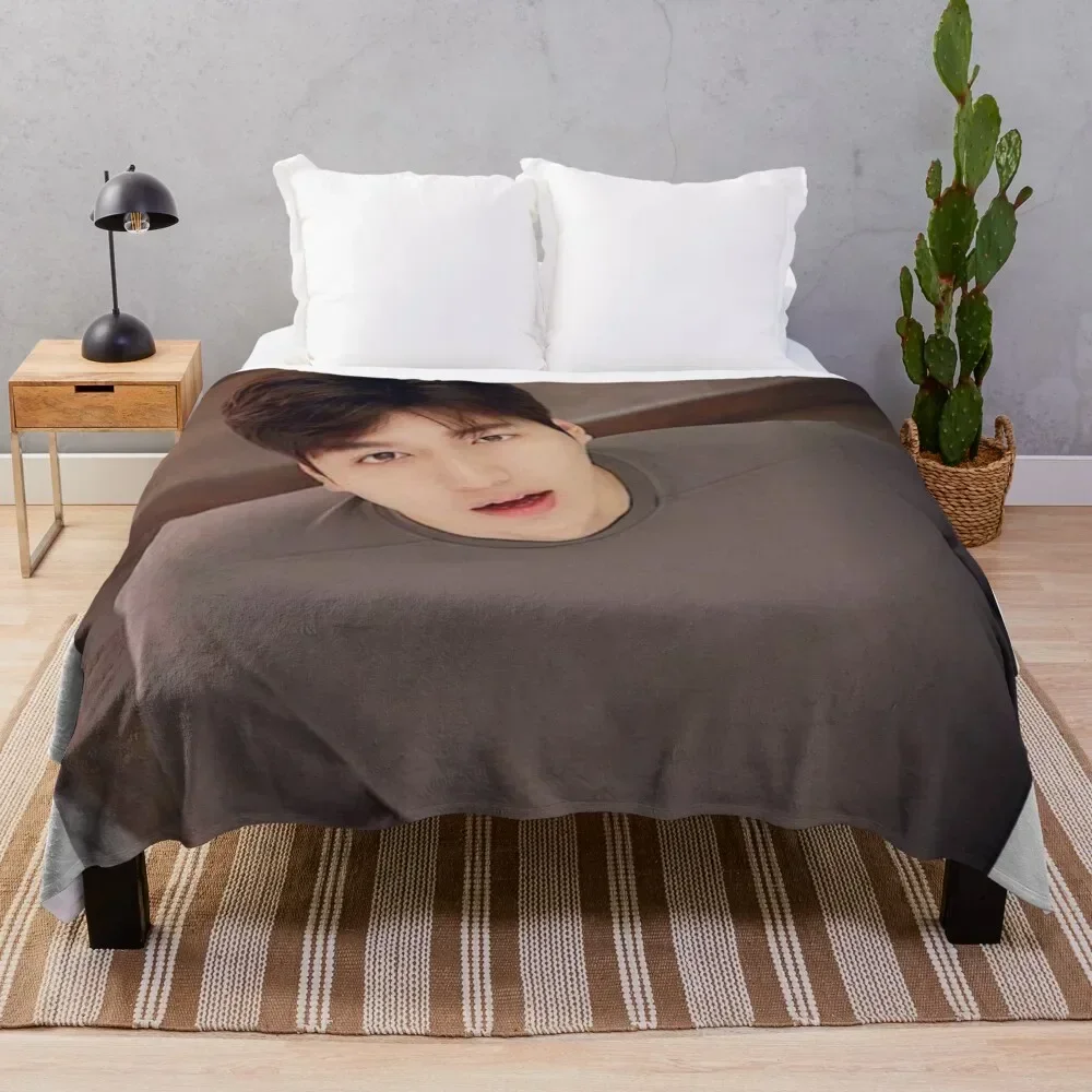 

Lee Min-ho Throw Blanket Blankets For Sofas Hairys Decorative Throw Blankets