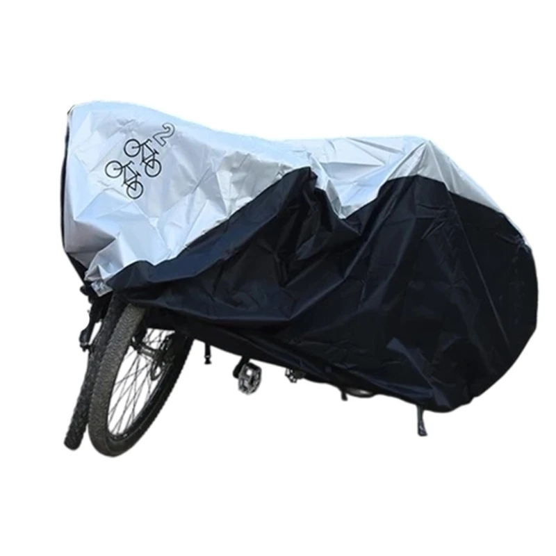 Bicycles Cover for 1 or 2 Bikes Outdoor Watertight Bikes Cover Rain Proof Cover