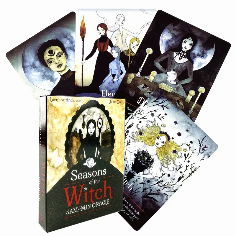 Seasons of the Witch Oracle Oards Samhain Oracle Hot Sell Rider Tarot Cards For Divination Tarot Deck Board games