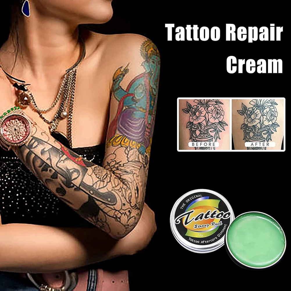 Crema curativa Natural para el cuidado posterior del tatuaje, pomada de recuperación rápida para la piel, accesorios de tatuaje, 5/10/15/24/48 piezas