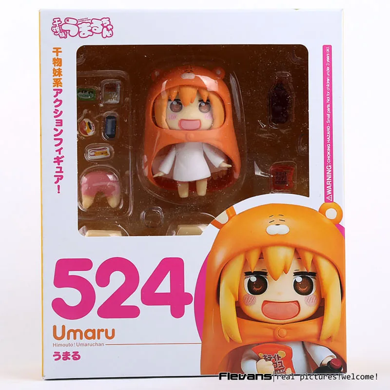 

Free shipping japanese Anime Himouto! Umaru-chan Doma Umaru 4 inch Cute PVC Action figure collection Model Toy