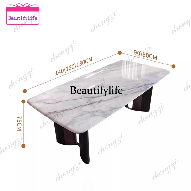 Glamour Beauty Table Premium Simple Exquisite Creative Dining Table Vintage Trendy Tavolo Rotondo Pranzo Dining Room Furnit